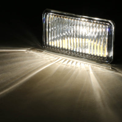 D-Motoring - Fog Lights - Smoked Lens - Plug-n-Play - Pair - Chevy S10 Pickup / Blazer - 2