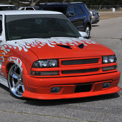 D-Motoring - Fog Lights - Smoked Lens - Plug-n-Play - Pair - Chevy S10 Pickup / Blazer - 5