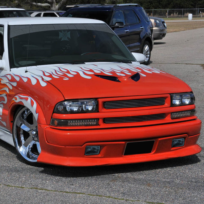 D-Motoring - Fog Lights - Smoked Lens - Plug-n-Play - Pair - Chevy S10 Pickup / Blazer - 5