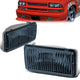 Smoked Lens Fog Light w/ Bulbs <br>98-04 Chevy S10 Pickup Blaze