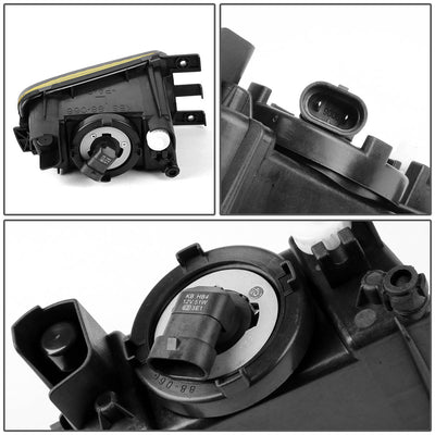 D-Motoring - Fog Lights - Amber Lens - Plug-n-Play - Pair - Lexus GS300 / GS400 / GS430 - 4