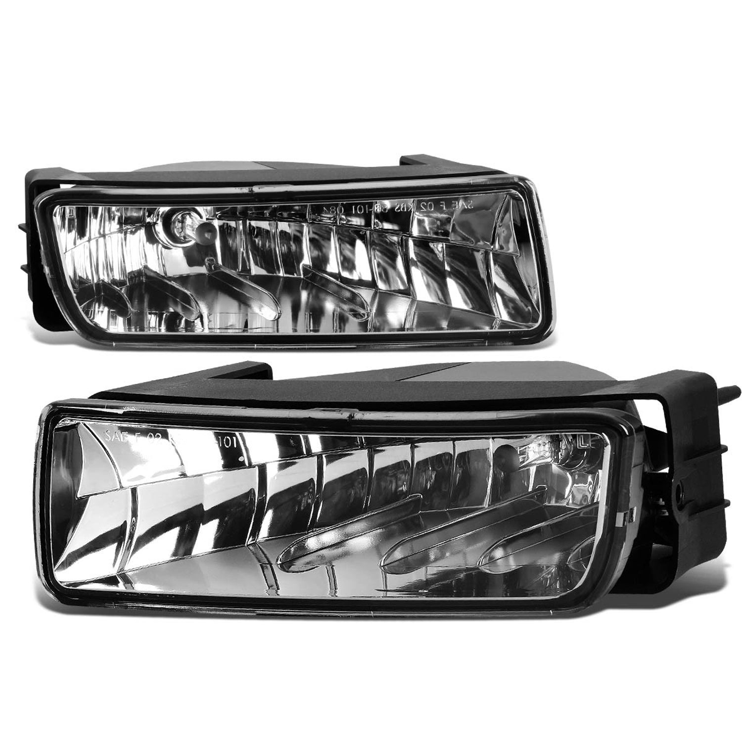 D-Motoring - Fog Lights - Clear Lens - Plug-n-Play - Pair - 03-06 Ford Expedition - 1