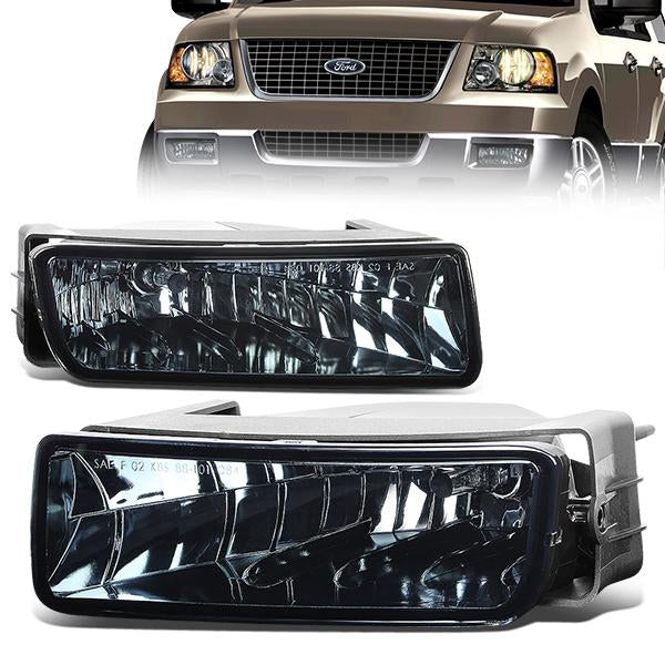 Smoked Lens Fog Light w/ Bulbs <br>03-06 Ford Expedition