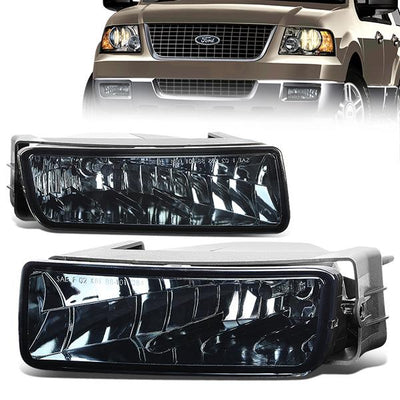 Smoked Lens Fog Light w/ Bulbs <br>03-06 Ford Expedition