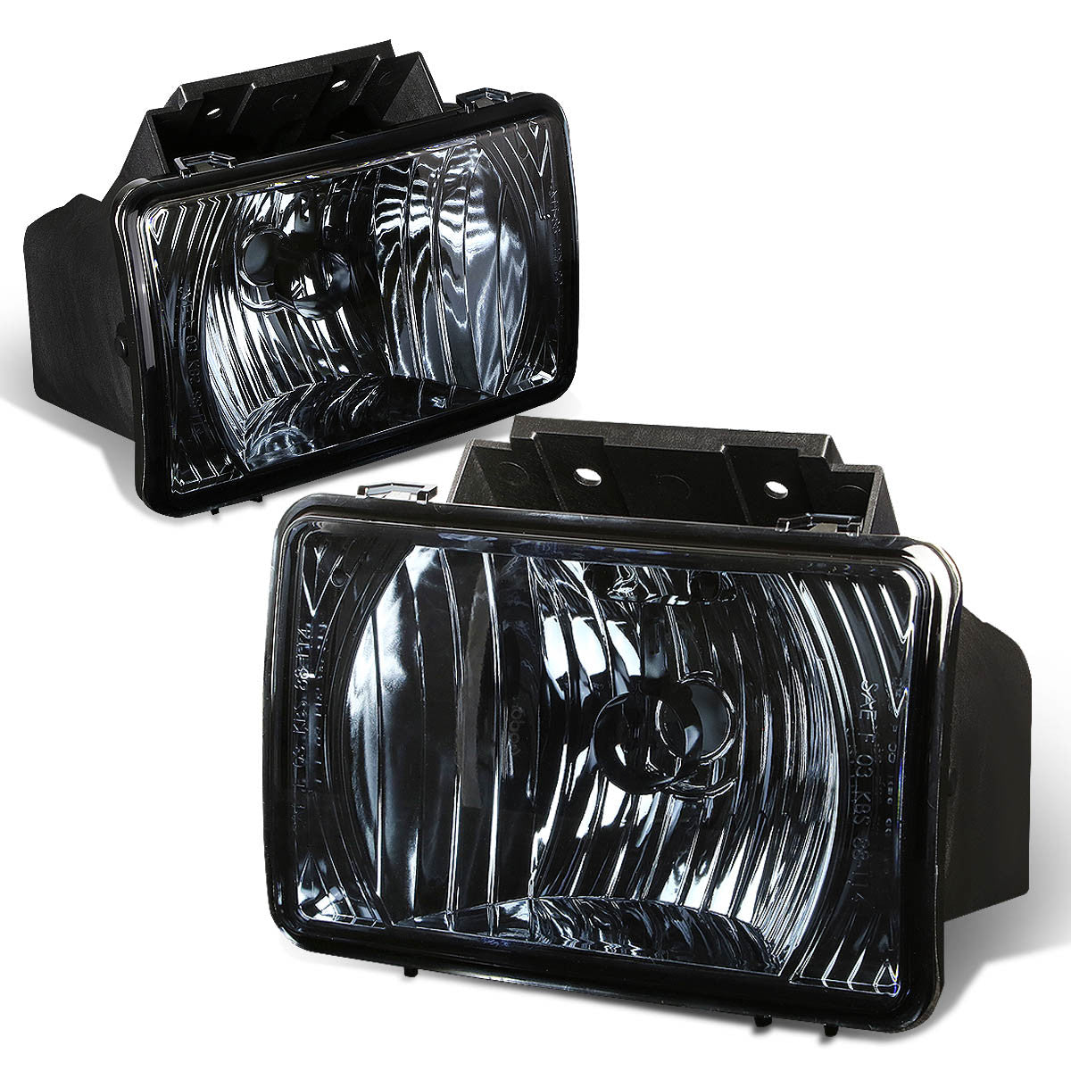 D-Motoring - Fog Lights - Smoked Lens - Plug-n-Play - Pair - Chevy Colorado / GMC Canyon / Isuzu i280 / i290 / i370 - 1