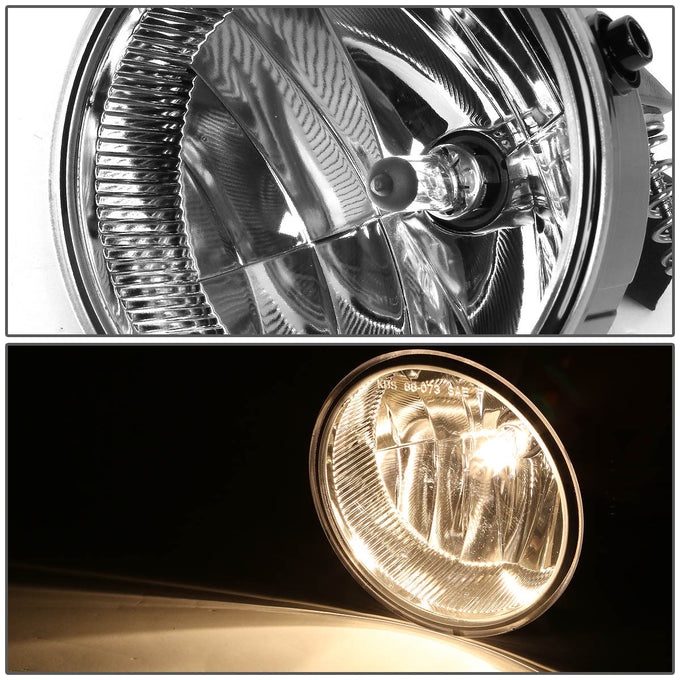 D-Motoring - Fog Lights - Clear Lens - Plug-n-Play - Pair - Ford F-150 / Lincoln Mark LT - 2