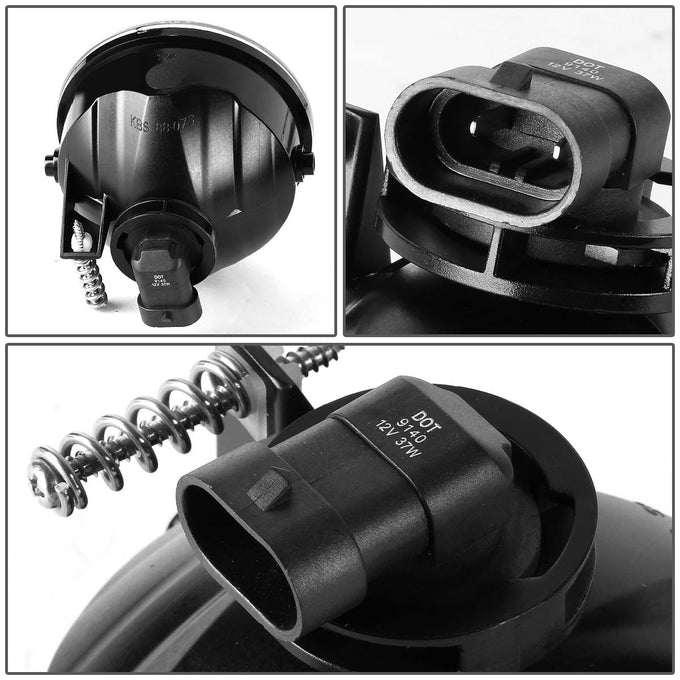 D-Motoring - Fog Lights - Clear Lens - Plug-n-Play - Pair - Ford F-150 / Lincoln Mark LT - 4