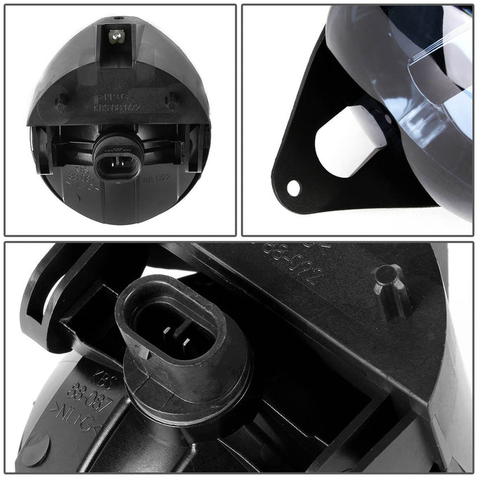 D-Motoring - Fog Lights - Smoked Lens - Plug-n-Play - Pair - Chrysler Pacifica / Sebring / Dodge Stratus - 4