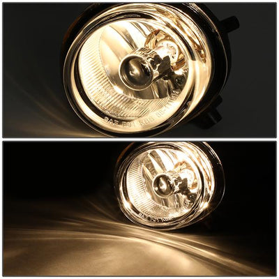 Clear Lens Fog Light w/ Bulbs <br>04-06 Mazda MPV, 04-07 RX-8, 07-09 CX-7