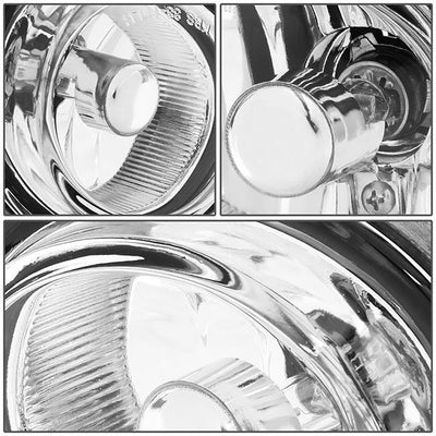Clear Lens Fog Light w/ Bulbs <br>04-06 Mazda MPV, 04-07 RX-8, 07-09 CX-7