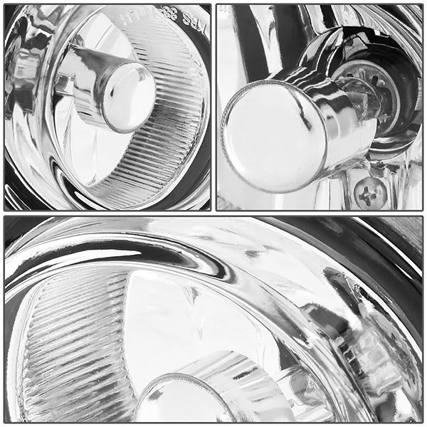 Clear Lens Fog Light w/ Bulbs <br>04-06 Mazda MPV, 04-07 RX-8, 07-09 CX-7