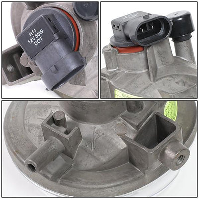 Clear Lens Fog Light w/ Bulbs <br>04-06 Mazda MPV, 04-07 RX-8, 07-09 CX-7