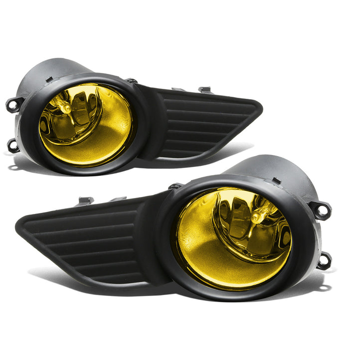 D-Motoring - Fog Lights - Amber Lens - Plug-n-Play - Pair - 11-17 Toyota Sienna - 1