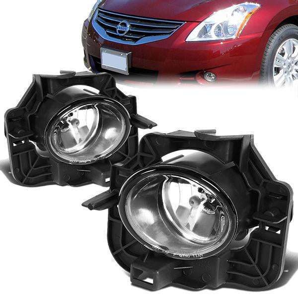 Clear Lens Fog Light w/ Bulbs <br>07-09 Nissan Altima Sedan