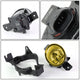 D-Motoring - Fog Lights - Amber Lens - Plug-n-Play - Pair - 08-10 Nissan Altima 2-Door Coupe - 4