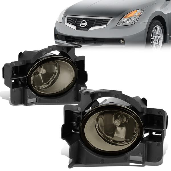 Smoked Lens Fog Light w/ Bulbs <br>08-13 Nissan Altima Coupe