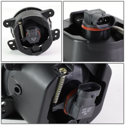 D-Motoring - Fog Lights - Clear Lens - Plug-n-Play - Pair - Chrysler 300 C SRT8 Touring Limited S / PT Cruiser / Dodge Journey / Magnum / Jeep Wrangler - 4