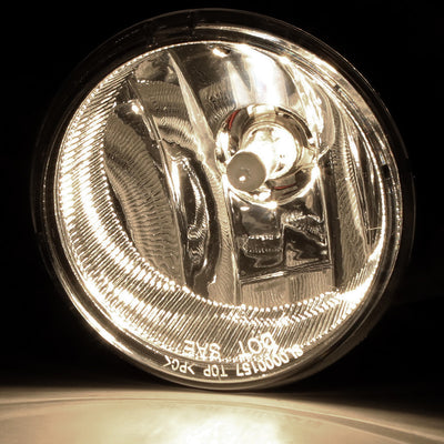 D-Motoring - Fog Lights - Smoked Lens - Plug-n-Play - Pair - Chrysler 300 C SRT8 Touring Limited S / PT Cruiser / Dodge Journey / Magnum / Jeep Wrangler - 2