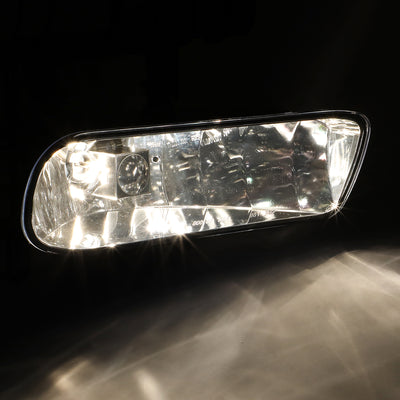 D-Motoring - 99-06 Chevy Silverado/Suburban Fog Lights - Clear Lens - Plug-n-Play - 2