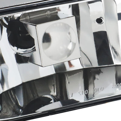 D-Motoring - 99-06 Chevy Silverado/Suburban Fog Lights - Clear Lens - Plug-n-Play - 3