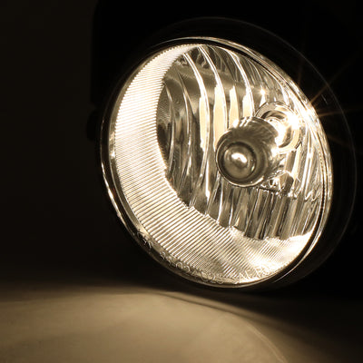 D-Motoring - 03-04 GMC Sierra 1500 2500 3500 & HD Fog Lights - Clear Lens - Plug-n-Play - 2