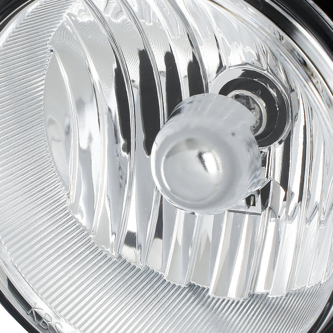 D-Motoring - 03-04 GMC Sierra 1500 2500 3500 & HD Fog Lights - Clear Lens - Plug-n-Play - 3