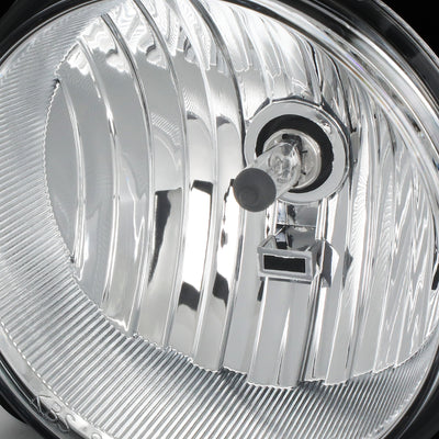D-Motoring - 05-06 GMC Sierra 1500 2500 3500 & HD & 2007 Classic Models Fog Lights - Clear Lens - Plug-n-Play - 3