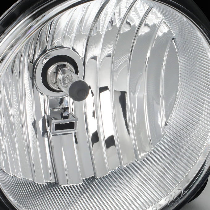 D-Motoring - 05-06 GMC Sierra 1500 2500 3500 & HD & 2007 Classic Models Fog Lights - Clear Lens - Plug-n-Play - 3
