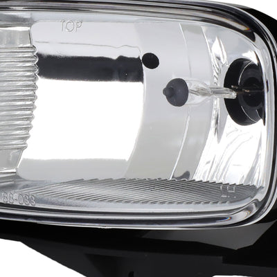 D-Motoring - 01-04 Ford Escape Fog Lights - Clear Lens - Plug-n-Play - 3