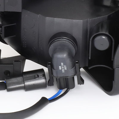 D-Motoring - 01-04 Ford Escape Fog Lights - Clear Lens - Plug-n-Play - 4
