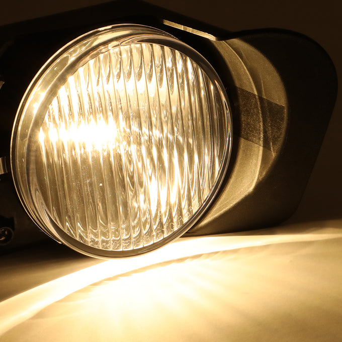 D-Motoring - 02-03 Mitsubishi Galant Fog Lights - Clear Lens - Plug-n-Play - 2