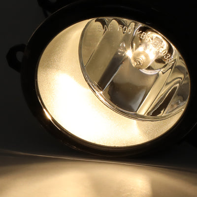 D-Motoring - 06-15 Toyota Camry/Corolla/Rav4 Fog Lights - Clear Lens - Plug-n-Play - 2