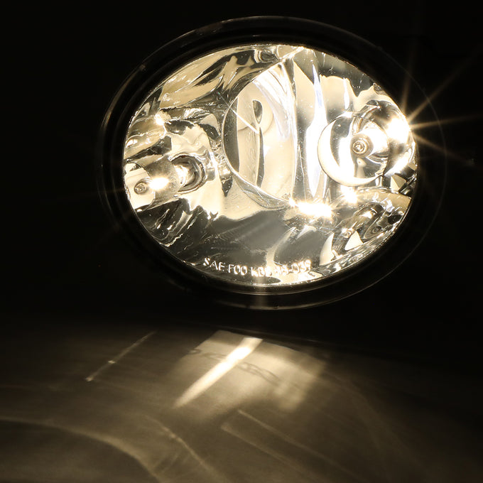 D-Motoring - 00-07 Toyota Sequoia/Tundra Fog Lights - Clear Lens - Plug-n-Play - 2