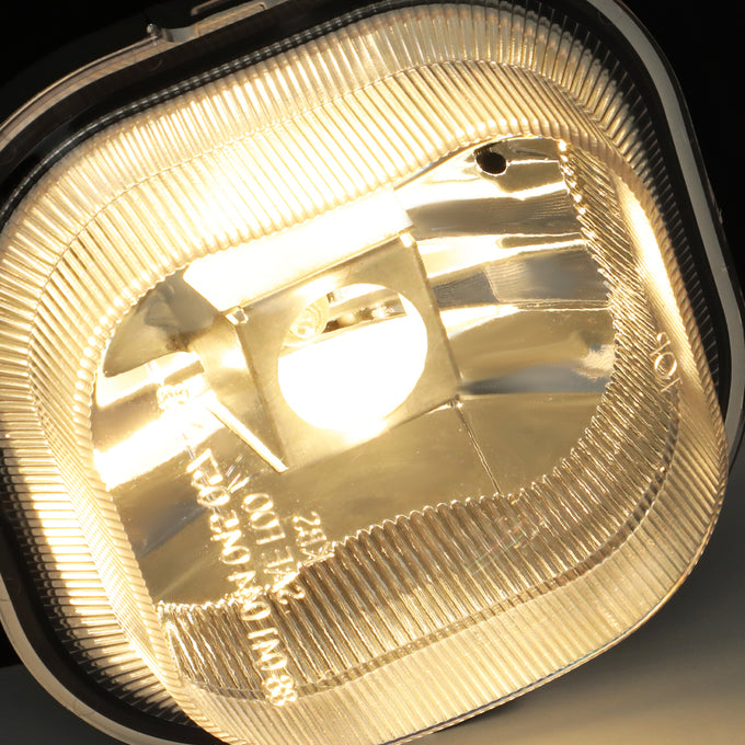 D-Motoring - 01-04 Ford Excursion/Super Duty Fog Lights - Clear Lens - Plug-n-Play - 2