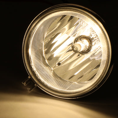 D-Motoring - 05-07 Jeep Liberty Fog Lights - Clear Lens - Plug-n-Play - 2