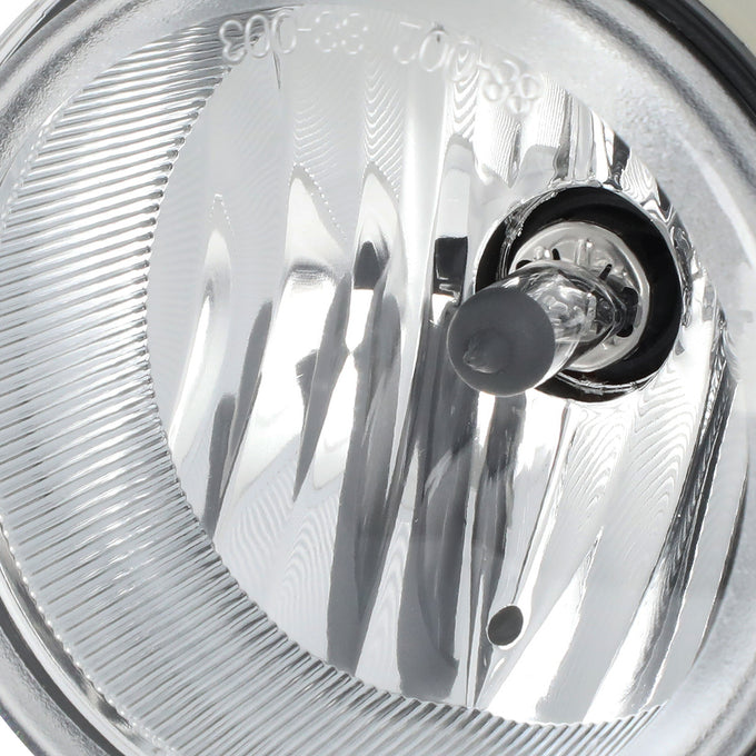 D-Motoring - 05-07 Jeep Liberty Fog Lights - Clear Lens - Plug-n-Play - 3