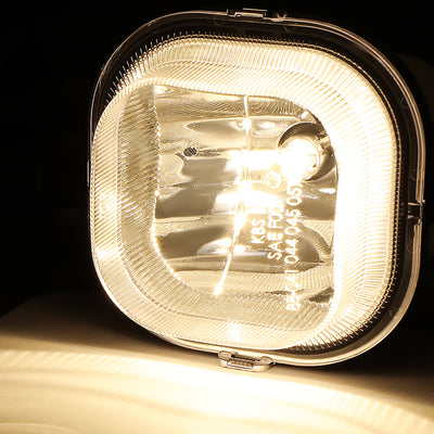 D-Motoring - 05-07 Ford Super Duty/Excursion Fog Lights - Clear Lens - Plug-n-Play - 2