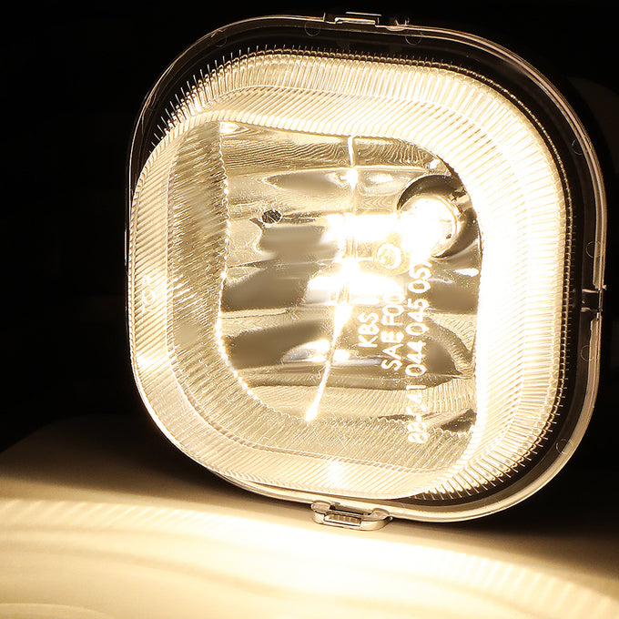 D-Motoring - 05-07 Ford Super Duty/Excursion Fog Lights - Clear Lens - Plug-n-Play - 2
