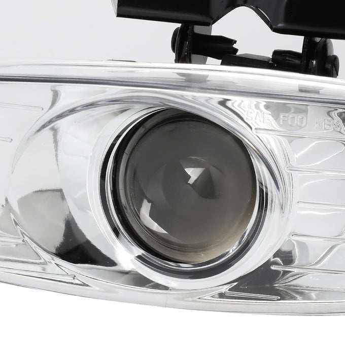 D-Motoring - 99-00 Chevy Tahoe/GMC Yukon Fog Lights - Clear Lens - Plug-n-Play - 3