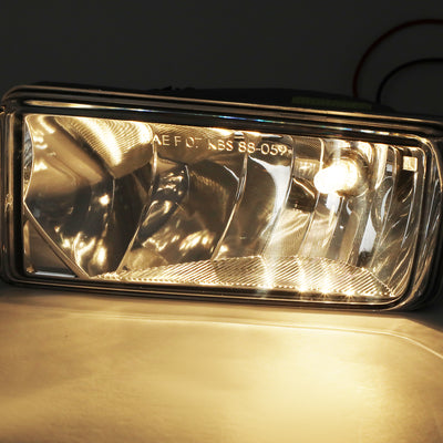 D-Motoring - 07-15 Silverado/Sierra/Escalade Fog Lights - Clear Lens - Plug-n-Play - 2