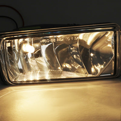 D-Motoring - 07-15 Silverado/Sierra/Escalade Fog Lights - Clear Lens - Plug-n-Play - 2