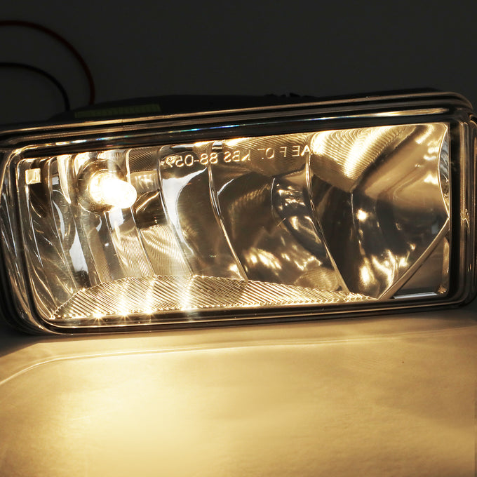 D-Motoring - 07-15 Silverado/Sierra/Escalade Fog Lights - Clear Lens - Plug-n-Play - 2