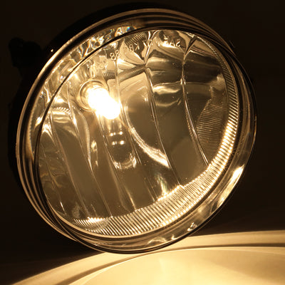 D-Motoring - 07-14 GMC Sierra Truck Fog Lights - Clear Lens - Plug-n-Play - 2