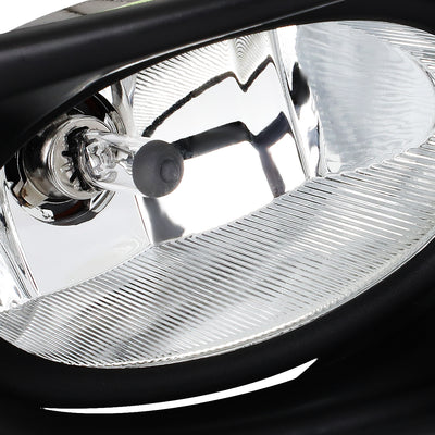 D-Motoring - 03-05 Honda Accord Sedan Fog Lights - Clear Lens - Plug-n-Play - 3