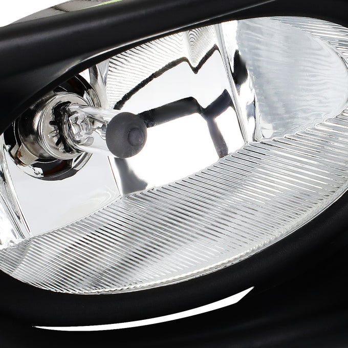 D-Motoring - 03-05 Honda Accord Sedan Fog Lights - Clear Lens - Plug-n-Play - 3