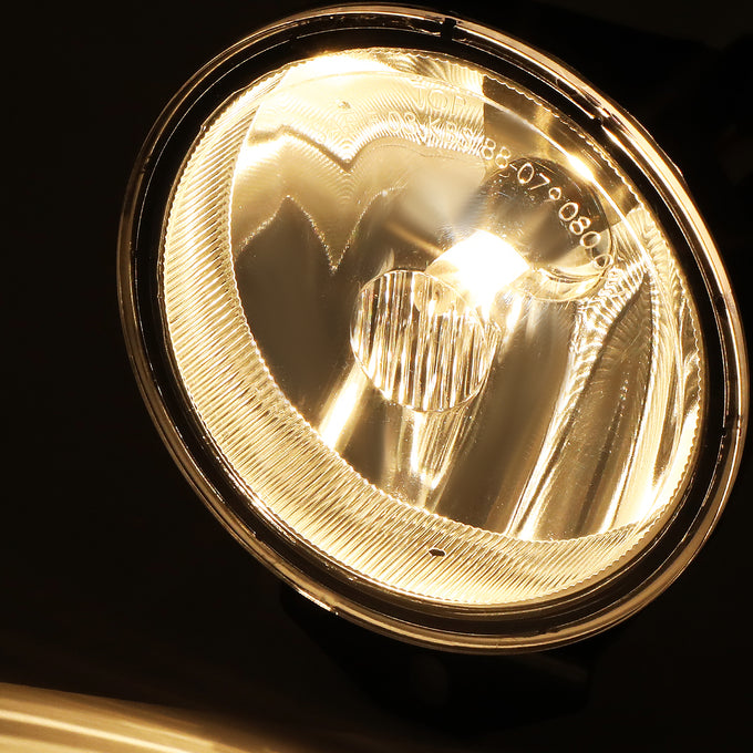D-Motoring - 01-07 GMC Yukon/Sierra C3 Denali Fog Lights - Clear Lens - Plug-n-Play - 2