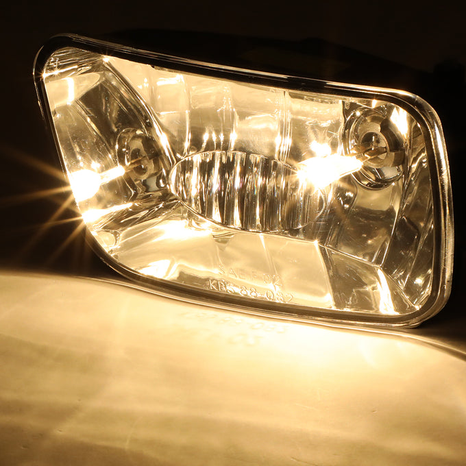 D-Motoring - 02-09 Chevy Trailblazer Fog Lights - Clear Lens - Plug-n-Play - 2