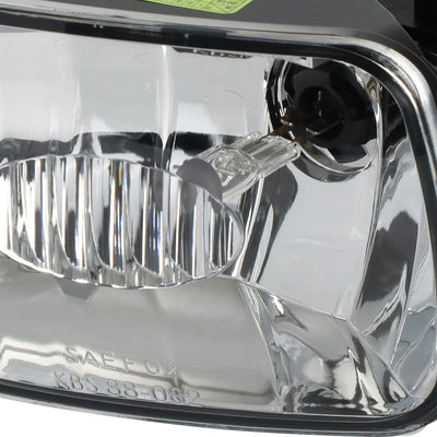 D-Motoring - 02-09 Chevy Trailblazer Fog Lights - Clear Lens - Plug-n-Play - 3