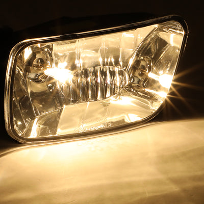 D-Motoring - 02-09 Chevy Trailblazer Fog Lights - Clear Lens - Plug-n-Play - 2