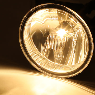 D-Motoring - 92-99 Pontiac Bonneville Fog Lights - Clear Lens - Plug-n-Play - 2